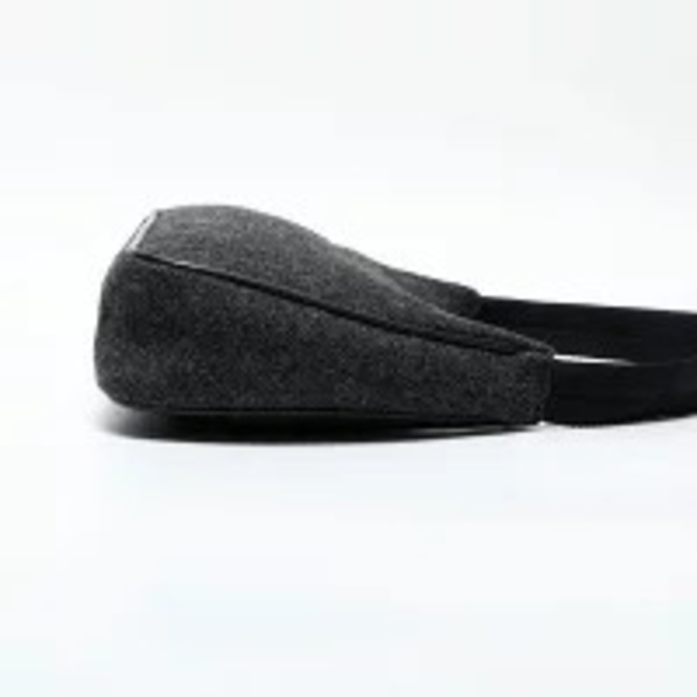 Prada Wool Sport Hobo Handbag Gray - Picture 5 of 13